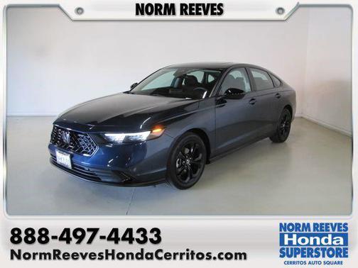 Blue 2025 Honda Accord SE