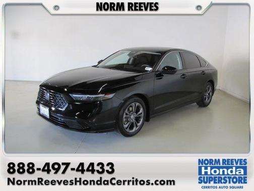 Black 2023 Honda Accord EX