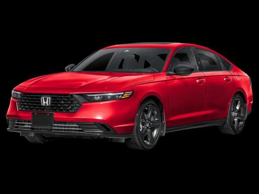 Red 2026 Honda Accord Hybrid Sport-L