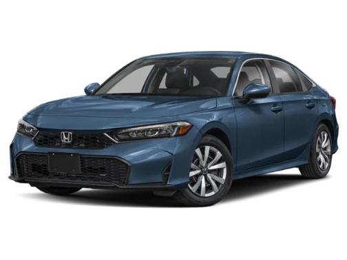 Blue 2026 Honda Civic LX