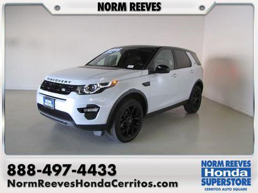 White 2018 Land Rover Discovery Sport HSE