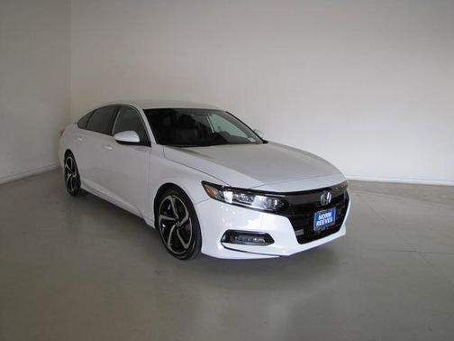 White 2019 Honda Accord Sport