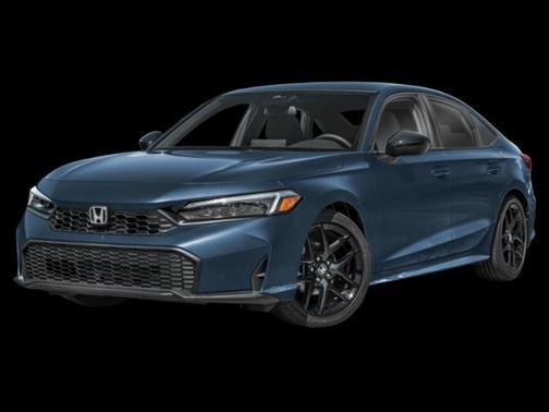 Blue 2026 Honda Civic Sport