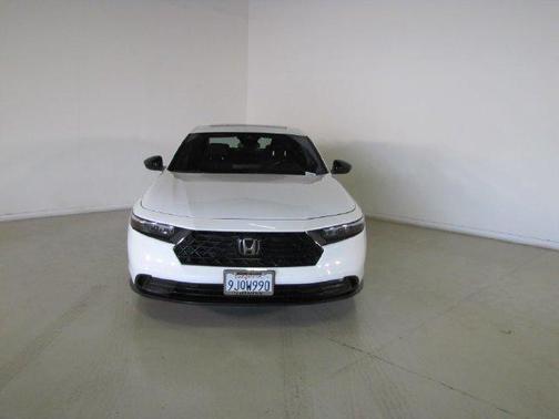 White 2023 Honda Accord Hybrid Sport
