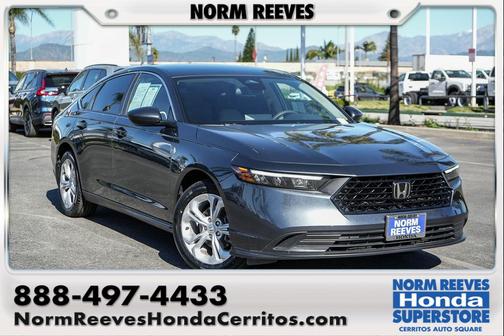 Gray 2025 Honda Accord LX 1.5T