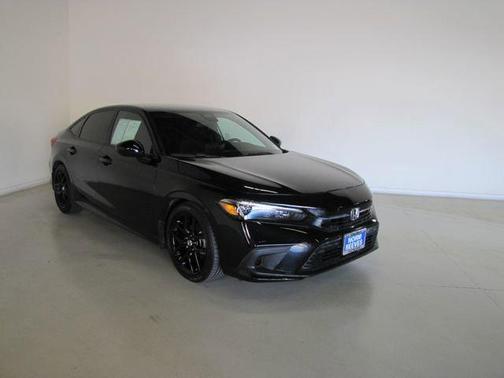 Black 2024 Honda Civic Sport