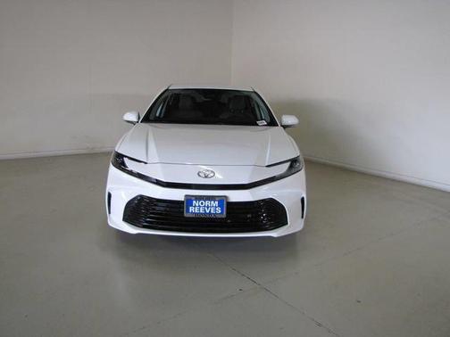 White 2025 Toyota Camry XSE