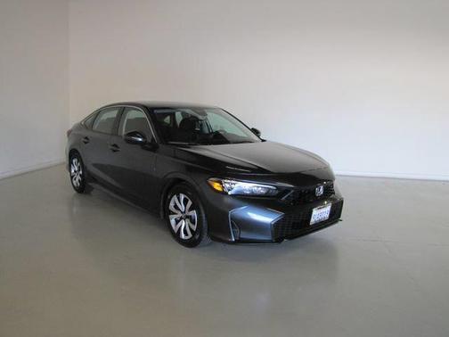 Gray 2025 Honda Civic LX