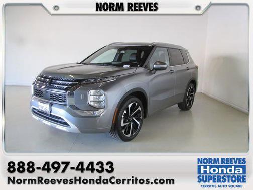 Gray 2022 Mitsubishi Outlander SEL S-AWC