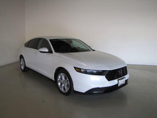 White 2025 Honda Accord LX 1.5T