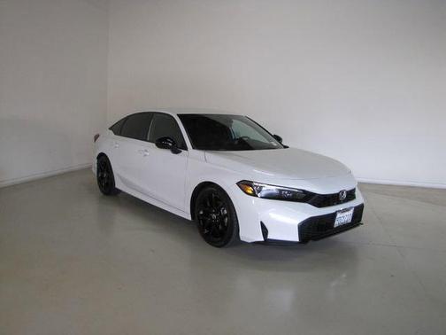 White 2025 Honda Civic Sport