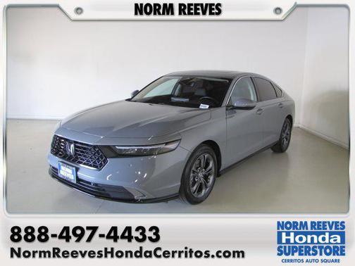 Gray 2024 Honda Accord Hybrid EX-L