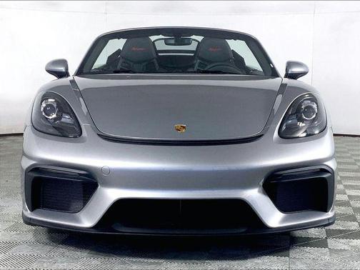 GT Silver Metallic 2021 Porsche 718 Spyder