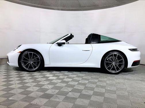 White 2024 Porsche 911 Targa 4