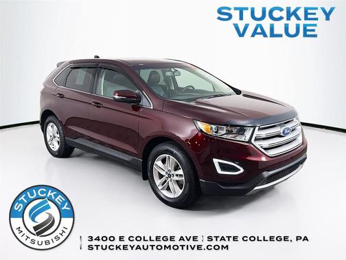 Burgundy Velvet Metallic Tinted Clearcoat 2017 Ford Edge SEL