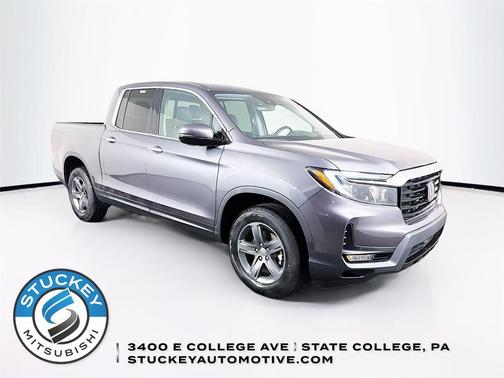 Modern Steel Metallic 2023 Honda Ridgeline RTL-E
