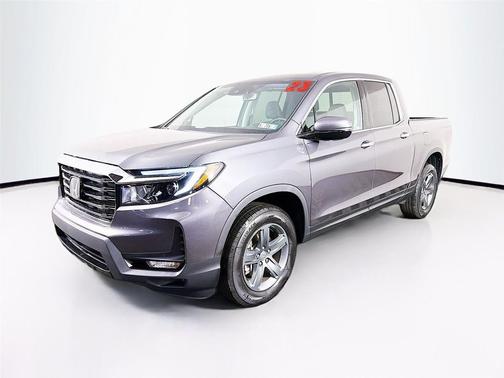 Modern Steel Metallic 2023 Honda Ridgeline RTL-E