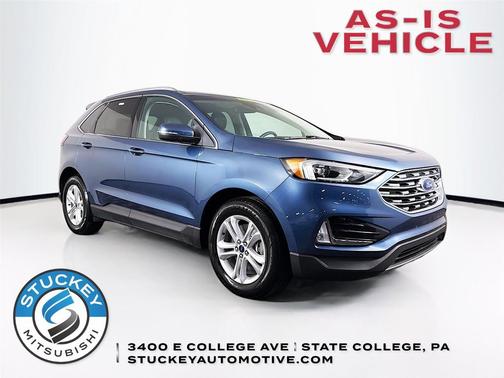 Blue Metallic 2019 Ford Edge SEL