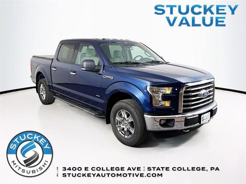 Blue Jeans Metallic 2015 Ford F-150 XLT