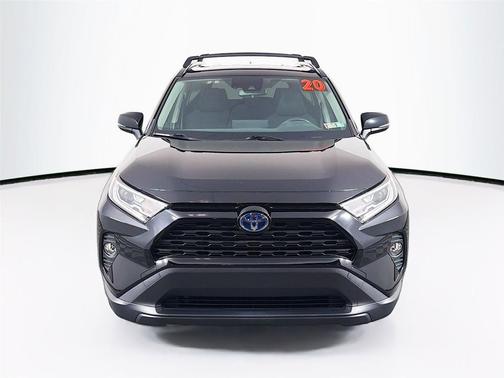 Midnight Black Metallic 2020 Toyota RAV4 Hybrid XLE