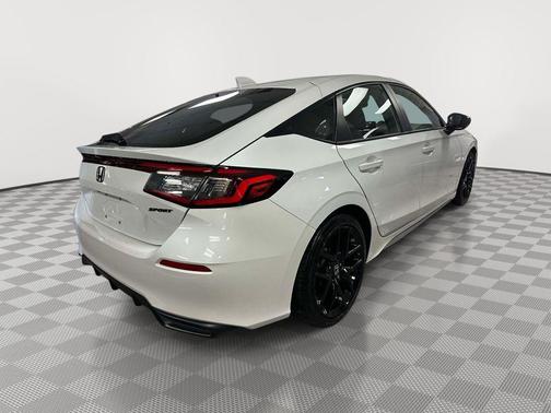Platinum White Pearl 2024 Honda Civic Sport