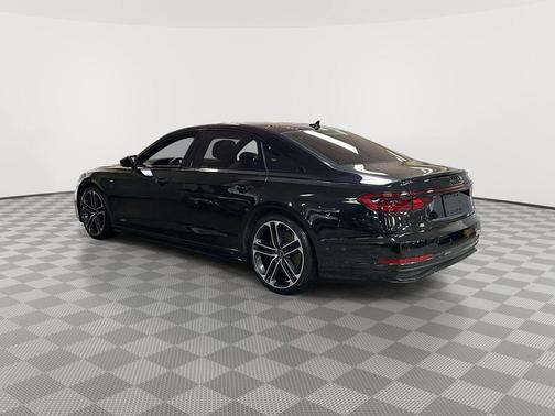 Mythos Black Metallic 2025 Audi A8 L 55