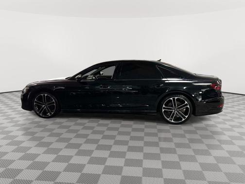 Mythos Black Metallic 2025 Audi A8 L 55