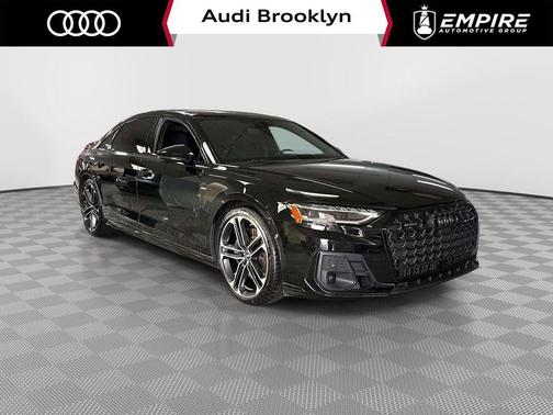 Mythos Black Metallic 2025 Audi A8 L 55