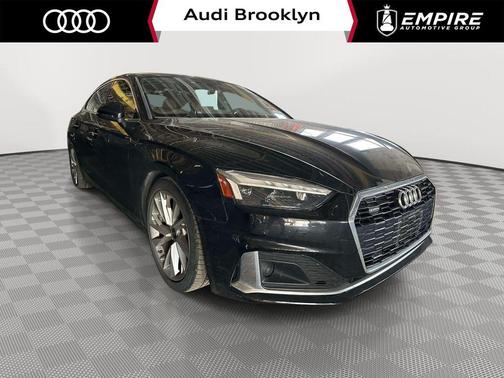 Brilliant Black 2023 Audi A5 40 Premium