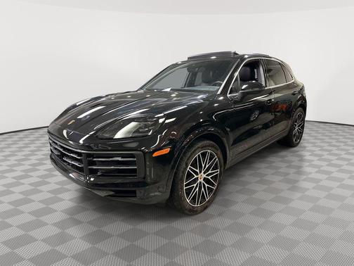Black Metallic 2025 Porsche Cayenne Base
