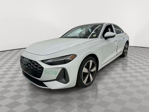Glacier White Metallic 2025 Audi A5 2.0T quattro Premium