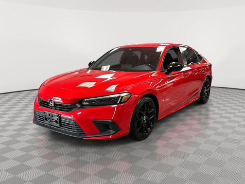 Red 2022 Honda Civic Sport
