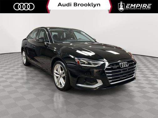 Brilliant Black 2022 Audi A4 40 Premium