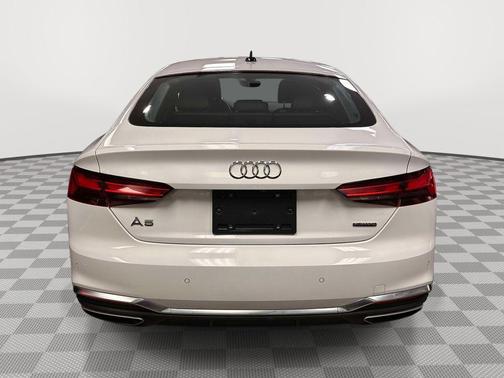 Arkona White 2024 Audi A5 Sportback 45 S line quattro Premium