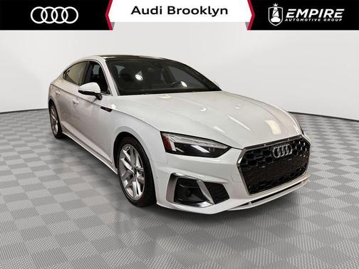 Arkona White 2024 Audi A5 Sportback 45 S line quattro Premium