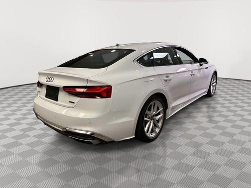 Arkona White 2024 Audi A5 Sportback 45 S line quattro Premium