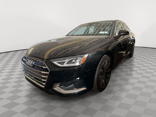 Brilliant Black 2022 Audi A4 40 Premium