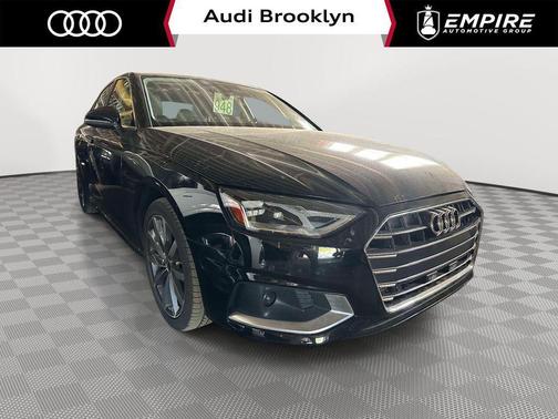 Brilliant Black 2022 Audi A4 40 Premium