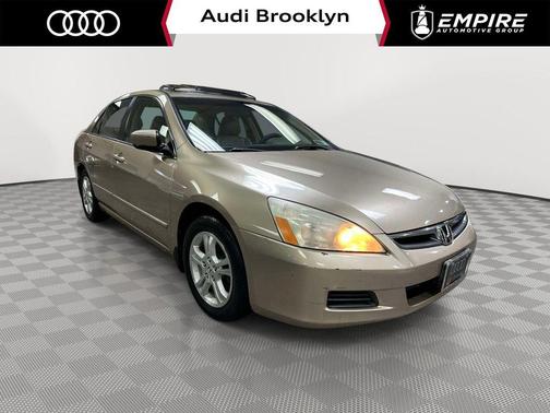 Gold 2007 Honda Accord EX