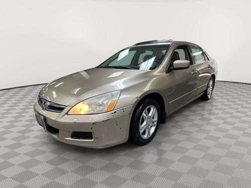 Gold 2007 Honda Accord EX