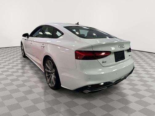 Arkona White 2025 Audi A5 Sportback 45 S line quattro Premium