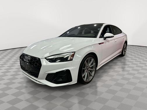 Arkona White 2025 Audi A5 Sportback 45 S line quattro Premium