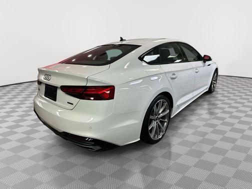 Arkona White 2025 Audi A5 Sportback 45 S line quattro Premium