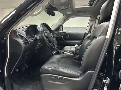 Black 2021 Nissan Armada Platinum