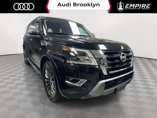 Black 2021 Nissan Armada Platinum