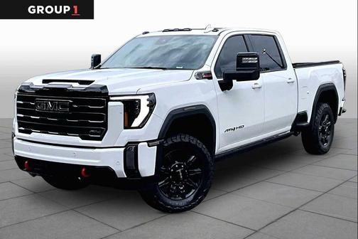Summit White 2024 GMC Sierra 2500 AT4