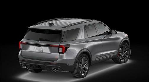 Carbonized Gray Metallic 2026 Ford Explorer ST