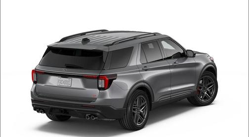 Carbonized Gray Metallic 2026 Ford Explorer ST