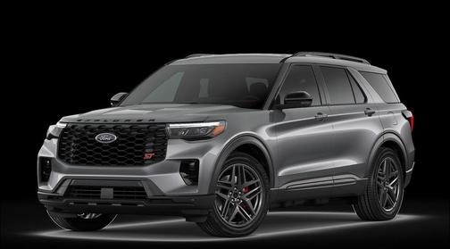 Carbonized Gray Metallic 2026 Ford Explorer ST