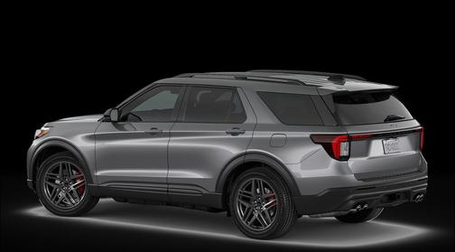 Carbonized Gray Metallic 2026 Ford Explorer ST